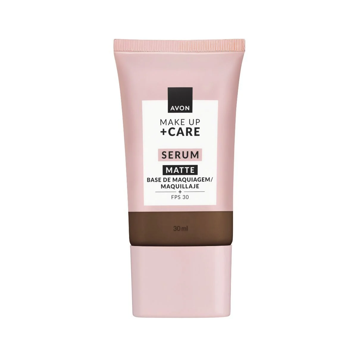 Tratamake Avon Makeup+Care Base Serum Acabamento Matte Fps 30 30ml — foto 1