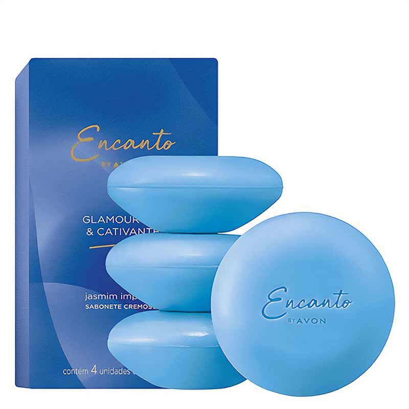 Sabonete Barra Encanto Glamurosa 4x80g — foto 1