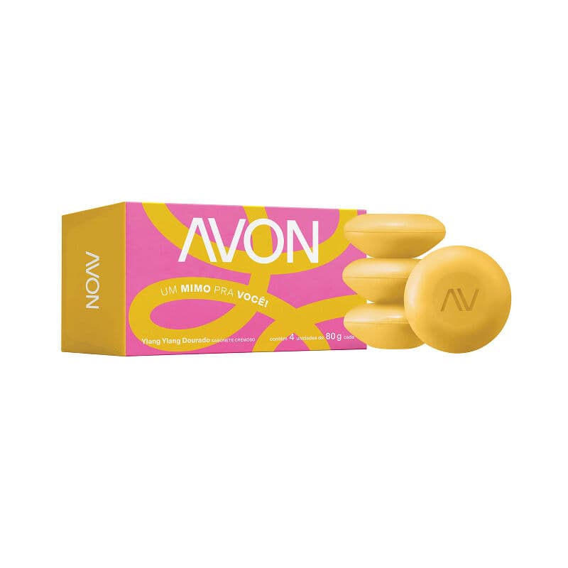 Avon Sabonete Yellow 4X 80 g — foto 1
