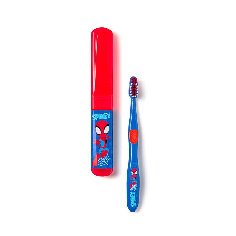 Escova de Dentes com Estojo Spidey — foto 1