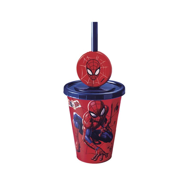 Copo com Pingente Homem Aranha 280 ml — foto 1