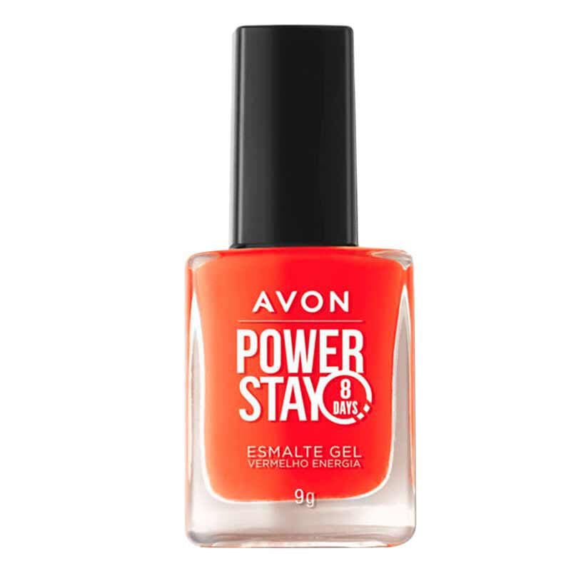 Esmalte Gel Power Stay Vermelho Energia — foto 1