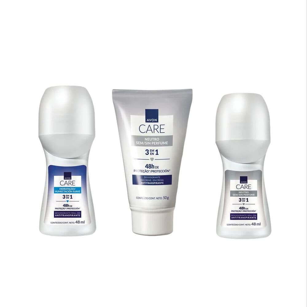 Kit Desodorantes Avon Care — foto 1