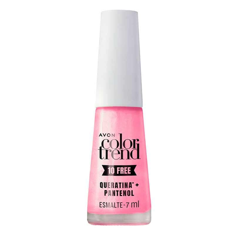 Avon Color Trend 10 Free Esmalte Explosão Rosa — foto 1