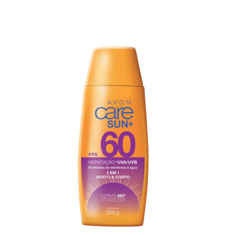 Protetor Solar Avon Care Sun+ FPS 60 - 200g — foto 1
