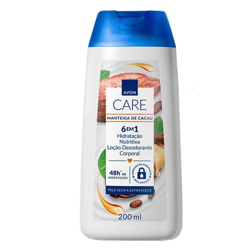 Avon Care Locao Desodorante Corporal Manteiga De Cacau 200 ml — foto 1