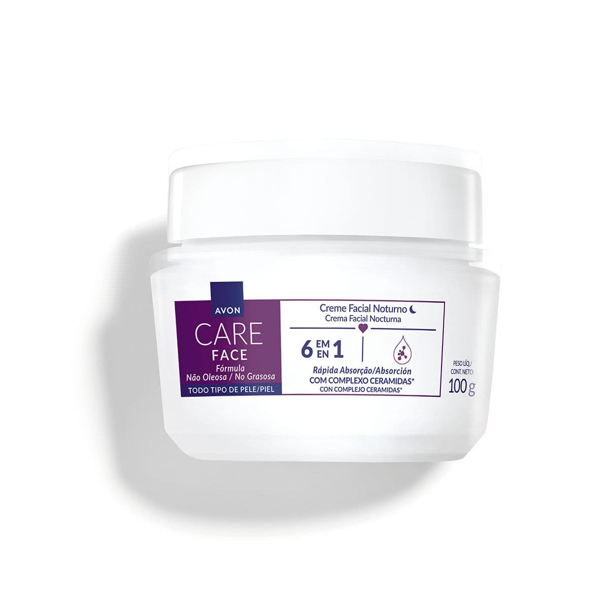 Avon Care Creme Facial Noturno 6 em 1 100g — foto 1