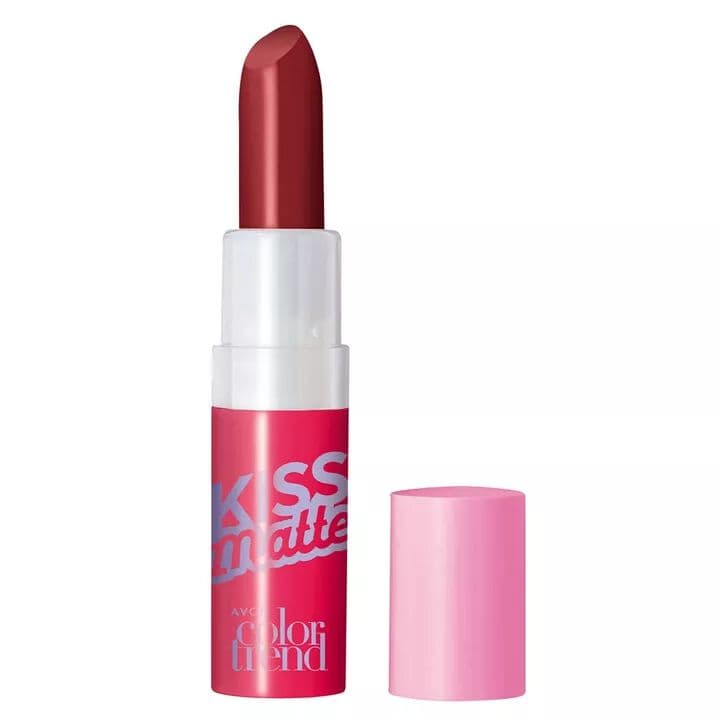 Avon Color Trent Kiss Matte Batom Batida de Vinho — foto 1