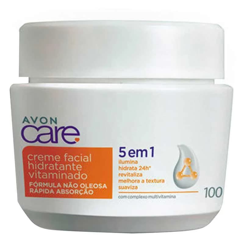 Creme Facial Avon Care Hidratante Vitaminado 100g — foto 1