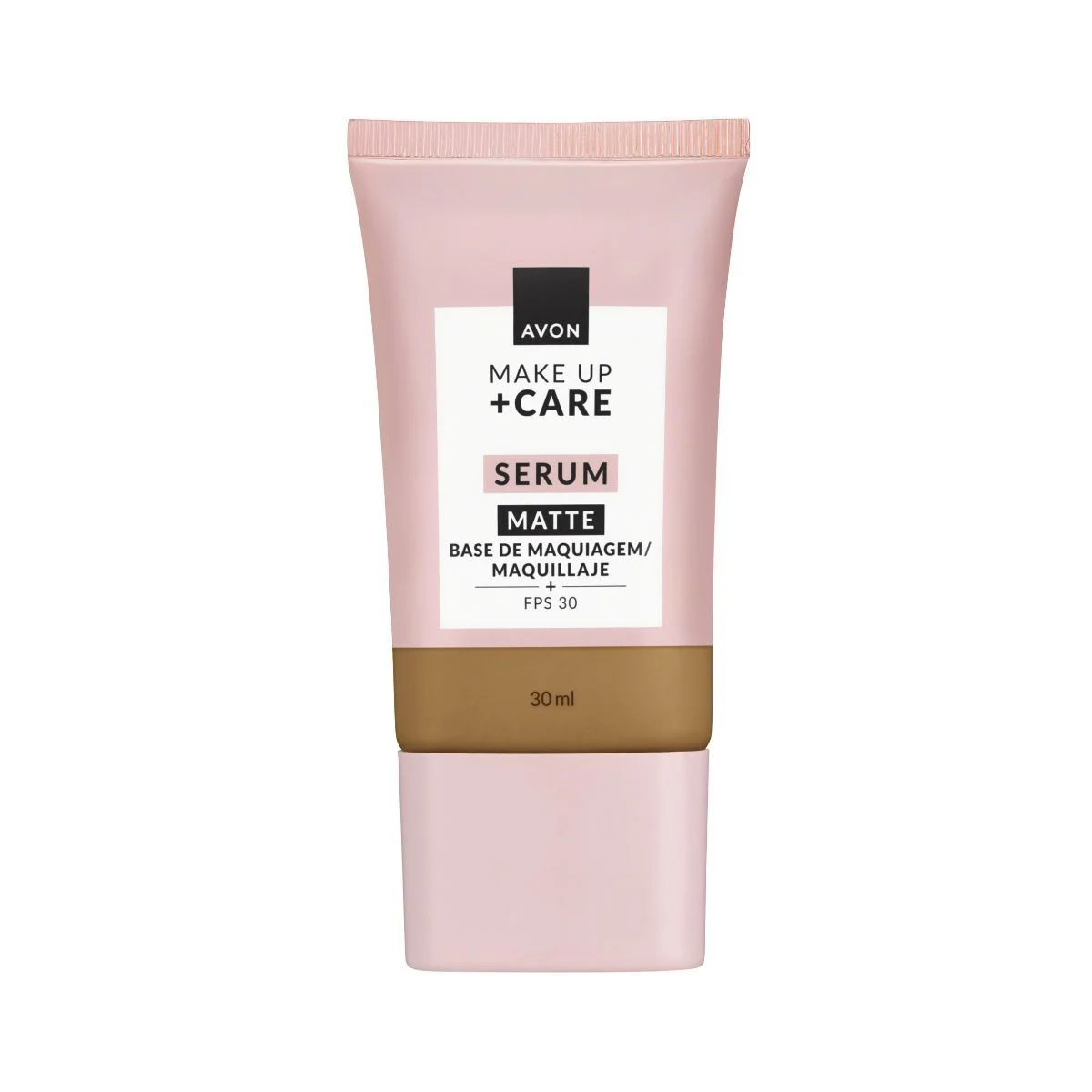 Tratamake Avon Makeup+Care Base Serum Acabamento Matte Fps 30 30ml — foto 1