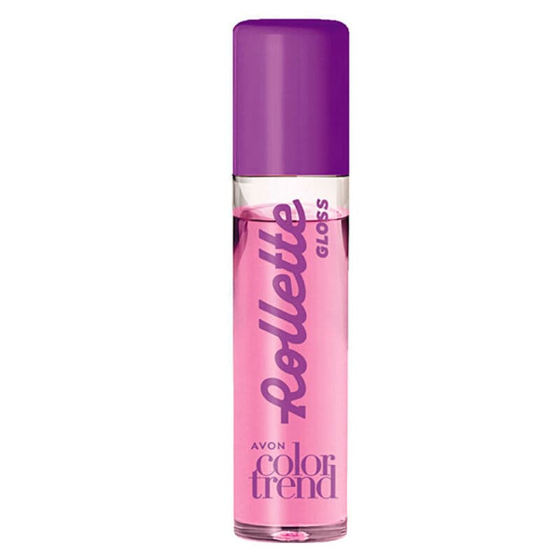 Avon Color Trend Brilho Rollette Glitter para Lábios Chiclete de Tutti Frutti — foto 1