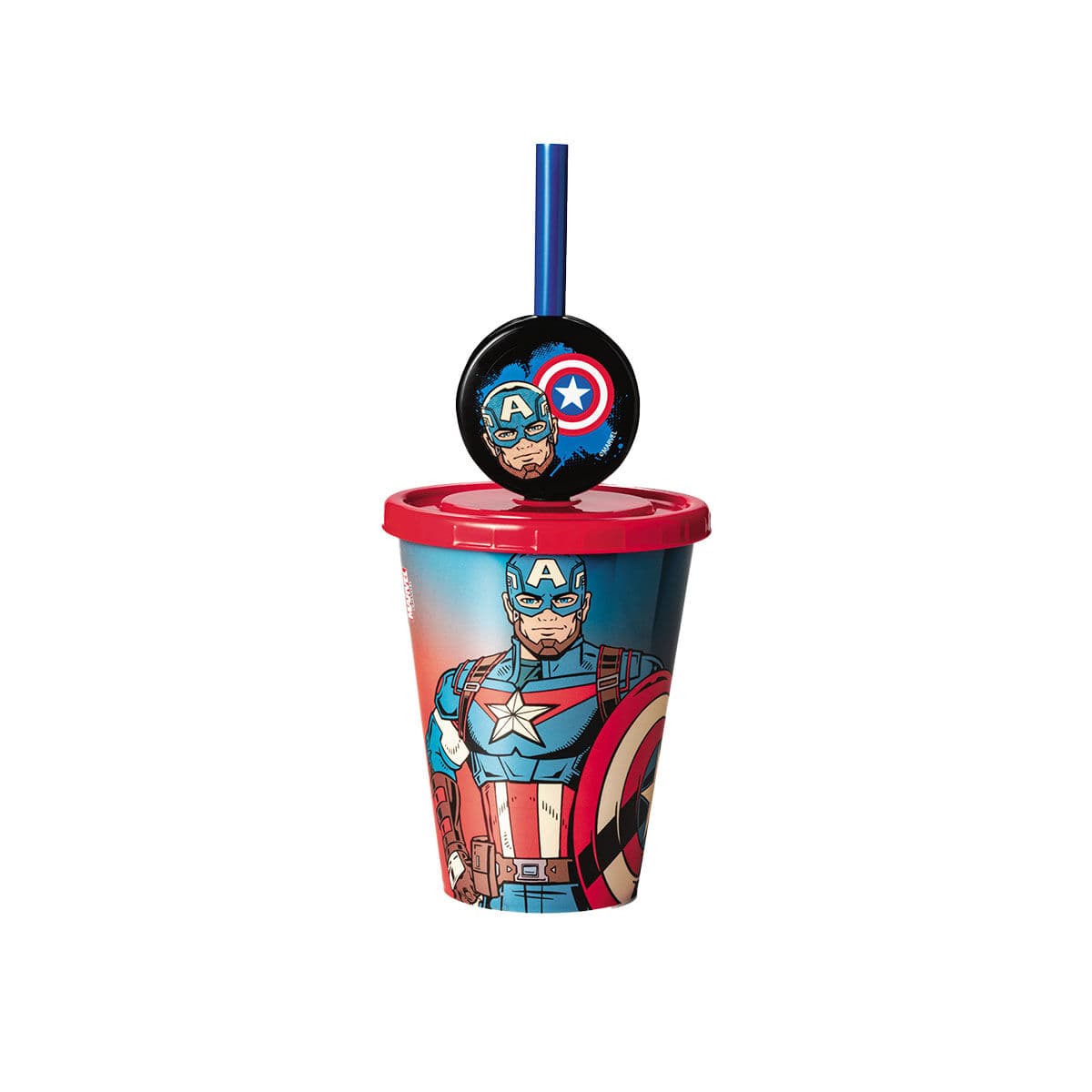Copo Pingente Capitao America 280 Ml — foto 1