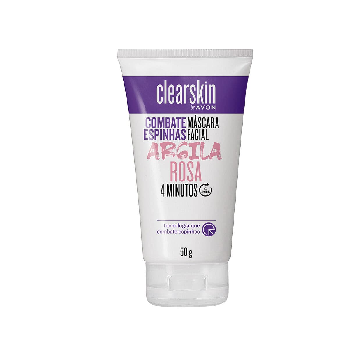 Clearskin Máscara Facial de Argila Rosa 50g — foto 1