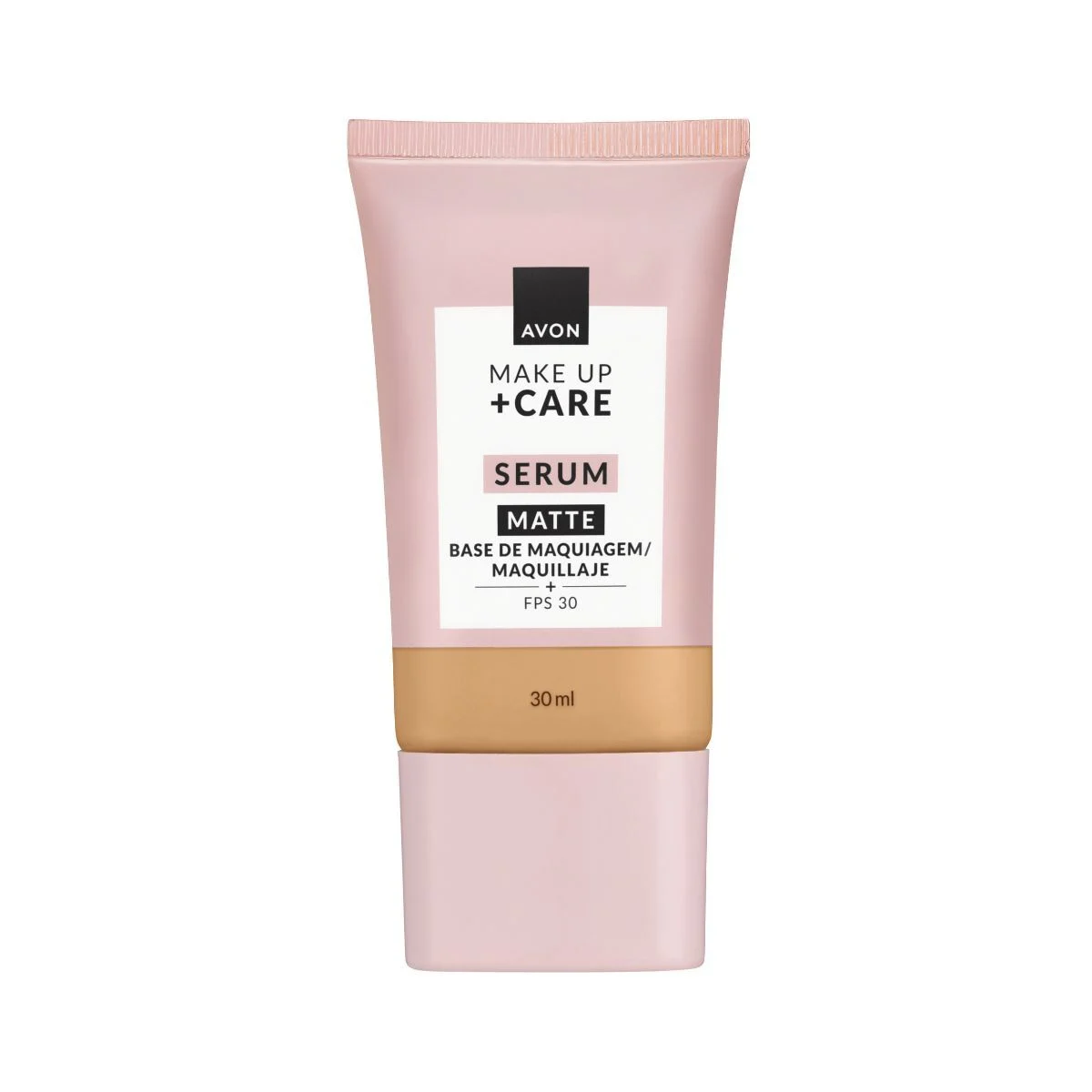 Tratamake Avon Makeup+Care Base Serum Acabamento Matte Fps 30 30ml — foto 1