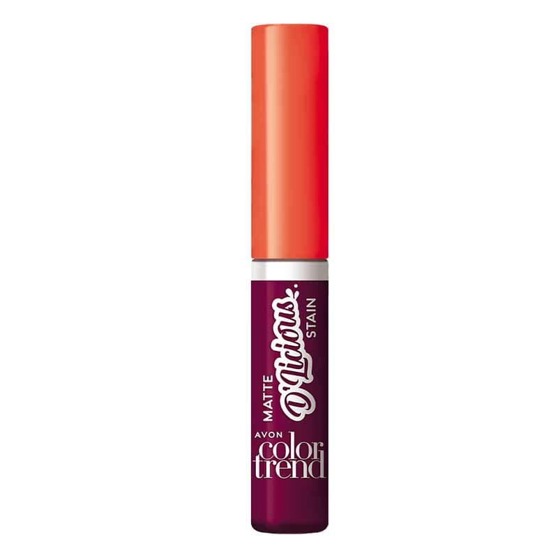 Avon Color Trend Creamy D'Licious Matte Batom Líquido Picolé de Uva — foto 1