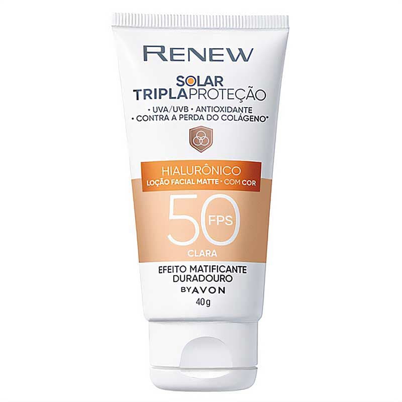 Renew Protetor Solar FPS 50 Cor Clara 40 g — foto 1