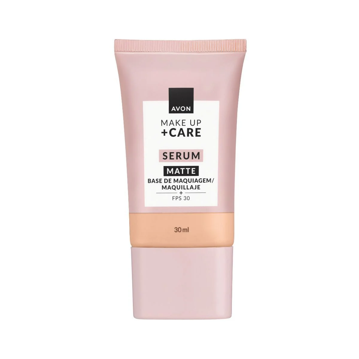Tratamake Avon Makeup+Care Base Serum Acabamento Matte Fps 30 30ml — foto 1