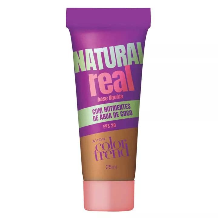 AVON COLOR TREND NATURAL REAL BASE LÍQUIDA FPS 20 420 Q — foto 1