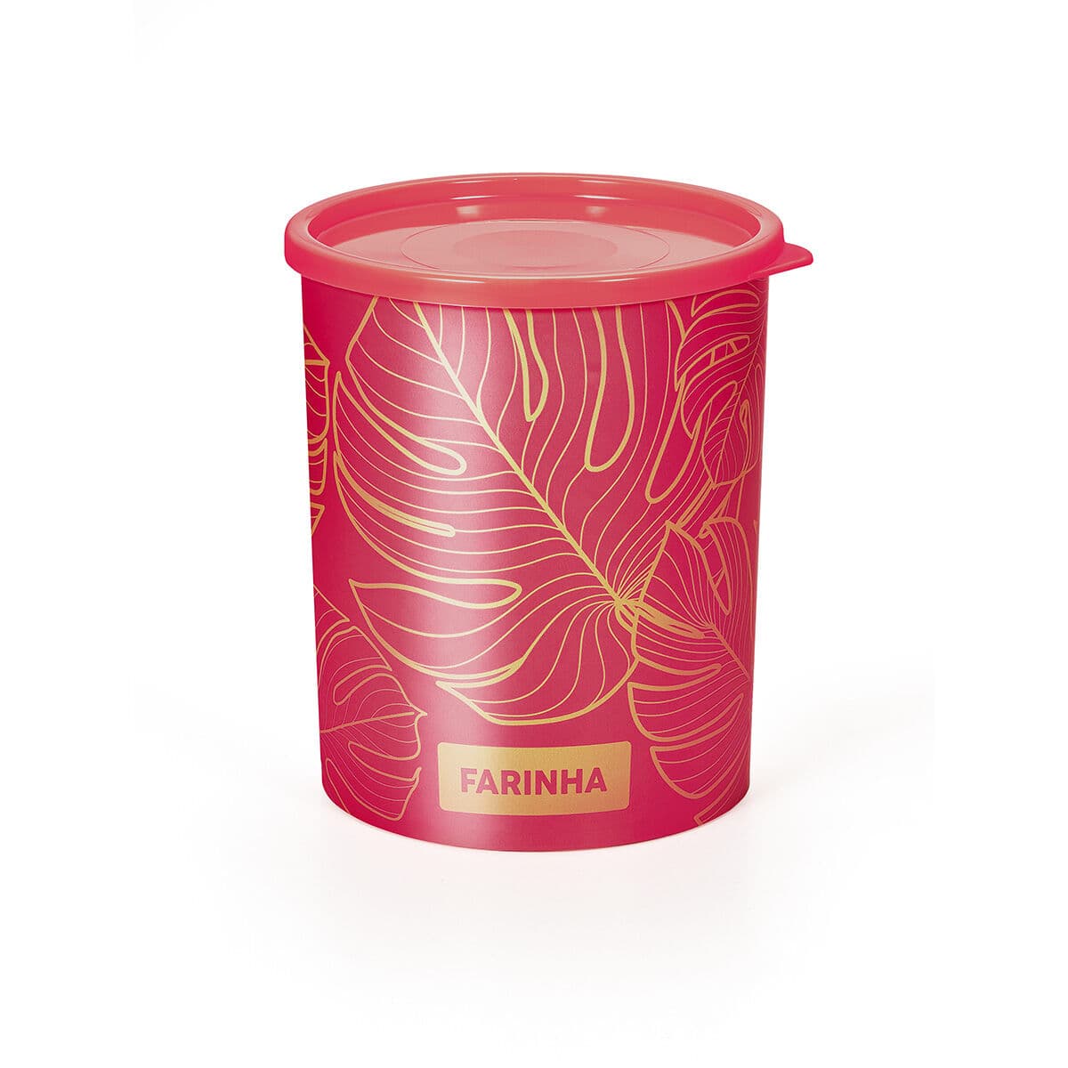 Pote de Mantimento Farinha 2,1l Natural Gold — foto 1