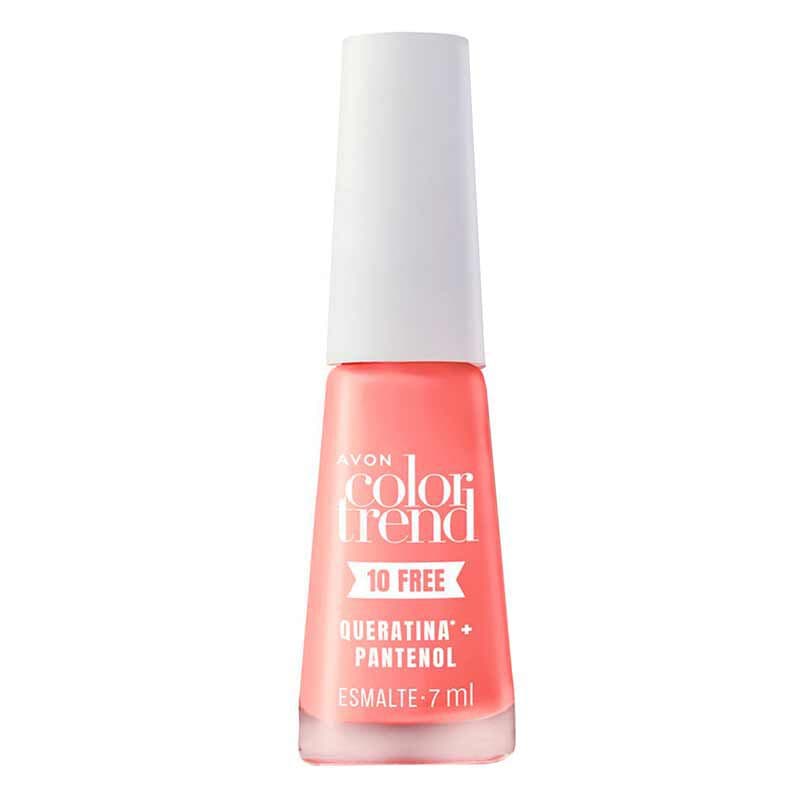 Avon Color Trend 10 Free Esmalte Pêssego Baby — foto 1