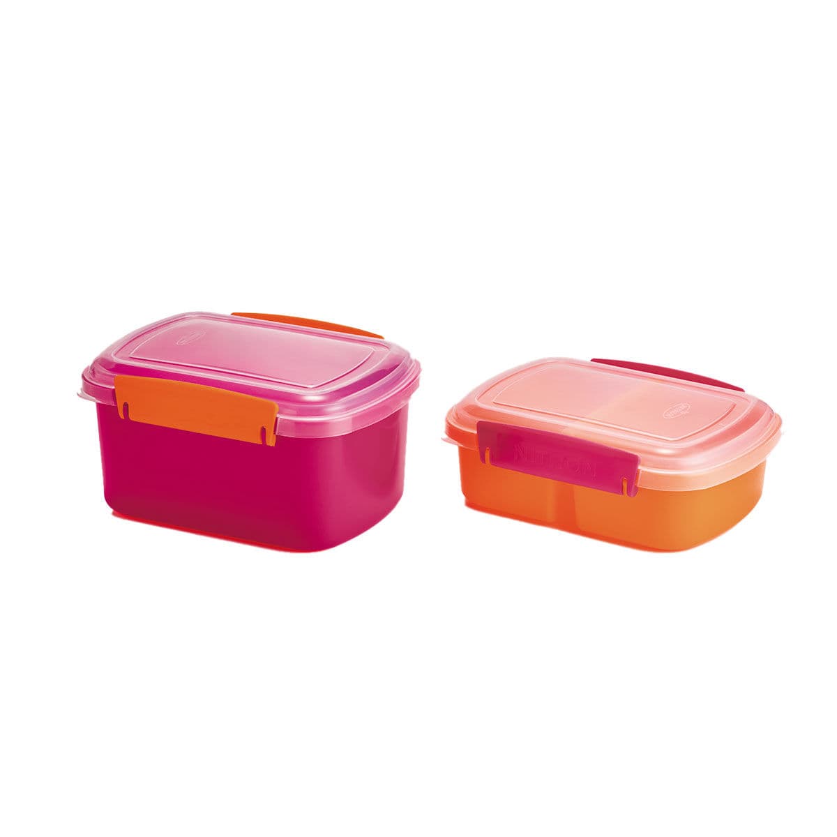 Kit 2 Potes com Travas Coloridas 600 ml e 1.1 L — foto 1