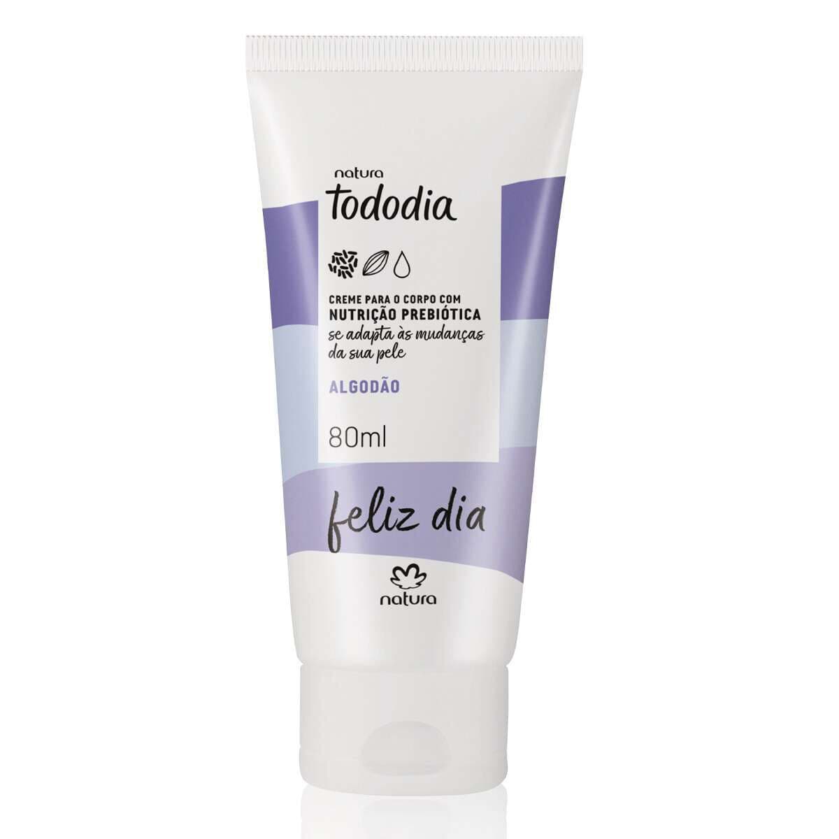 Creme Desodorante Nutritivo para o Corpo Tododia Algodão 80 ml — foto 1