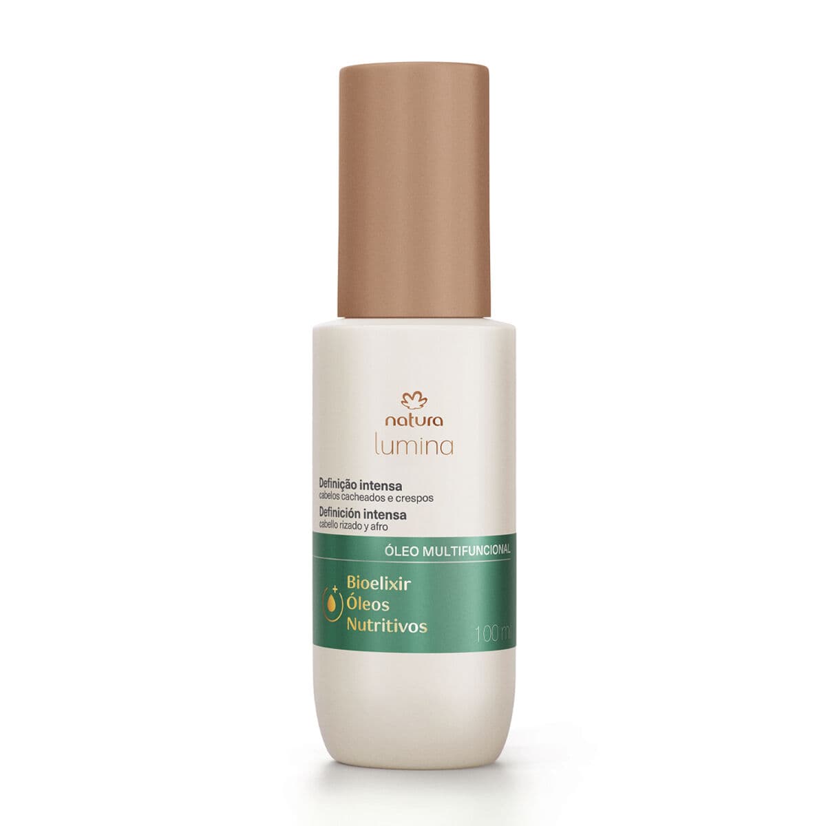 Óleo Multifuncional para Cabelos Cacheados e Crespos Lumina 100 ml — foto 1
