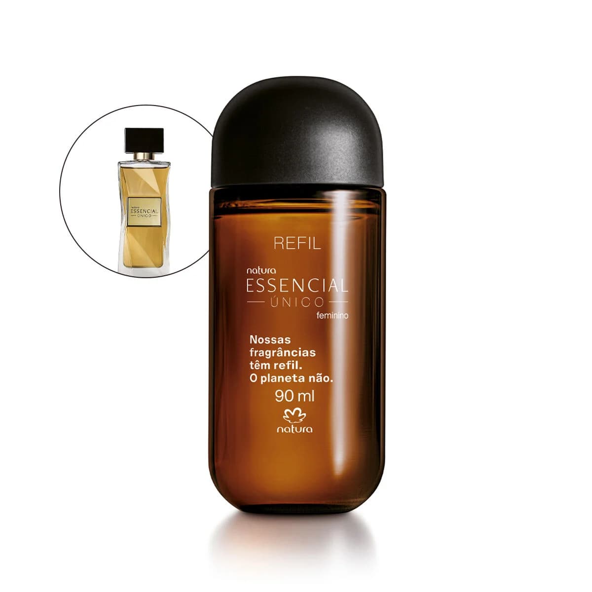 Refil Desodorante Perfume Essencial Único Feminino 90 ml — foto 1