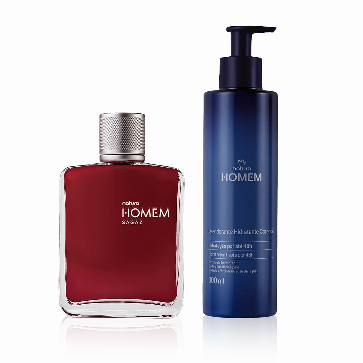 Kit Natura Homem Sagaz e Hidratante Corporal (2 produtos) — foto 1