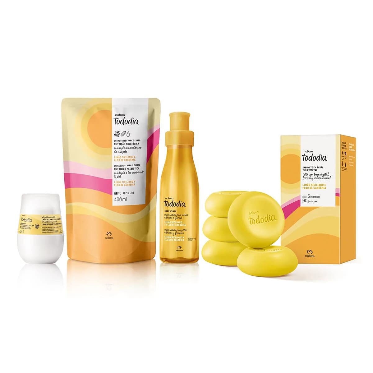 Kit Tododia Limão Siciliano e Flor de Gardênia — foto 1