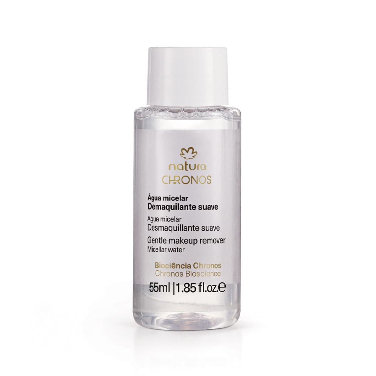 Água Micelar Demaquilante Suave Miniatura Chronos Derma 55 ml