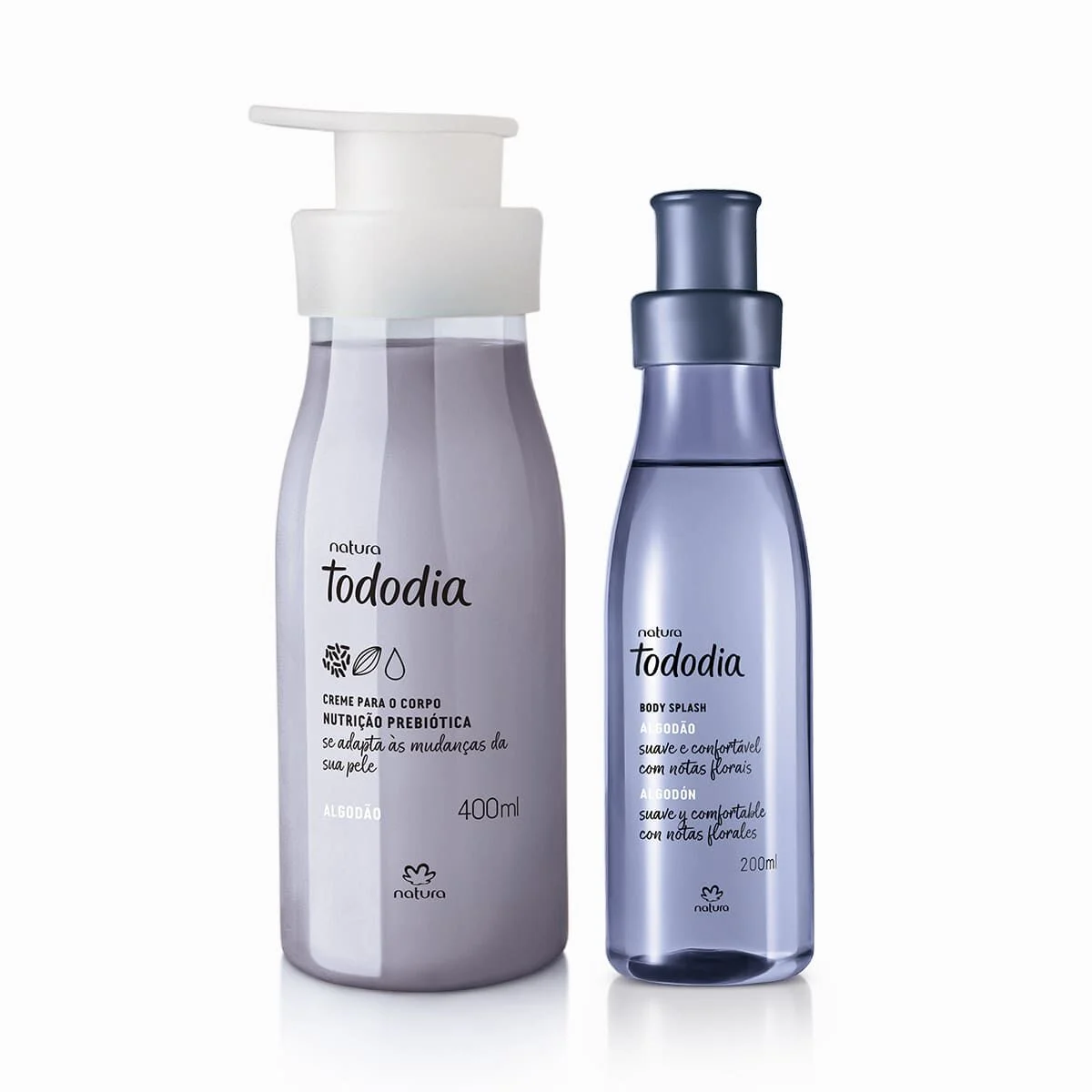 Kit Tododia Algodão com Hidratante e Body Splash (2 produtos) — foto 1