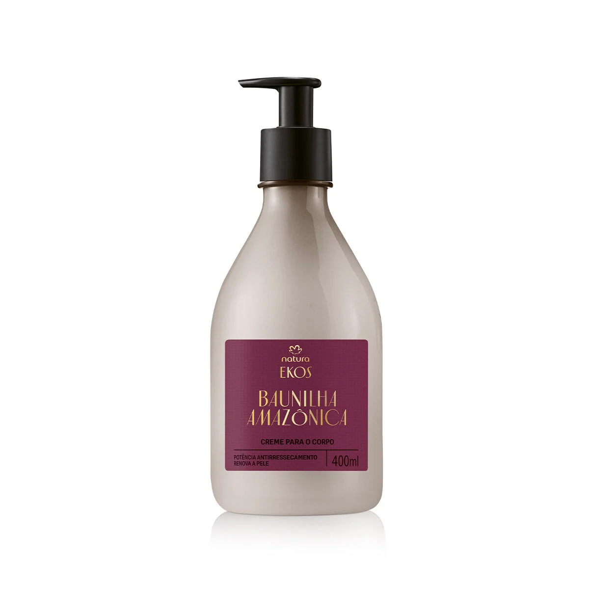 Creme Desodorante Hidratante para o Corpo Ekos Baunilha Amazônica 400 ml — foto 1