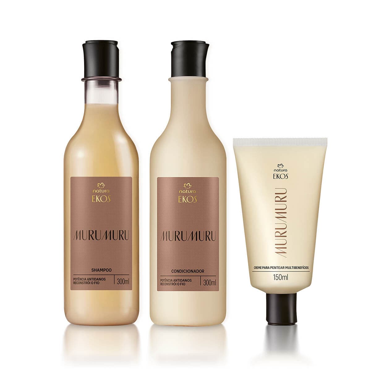 Kit Ekos Murumuru Shampoo, Condicionador e Creme para Pentear — foto 1