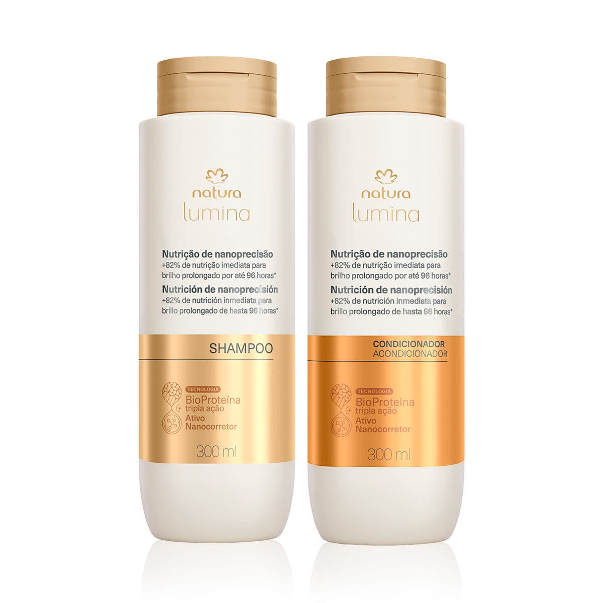Kit Natura Lumina Nutrição e Nanoprecisão Shampoo e Condicionador (2 produtos) — foto 1