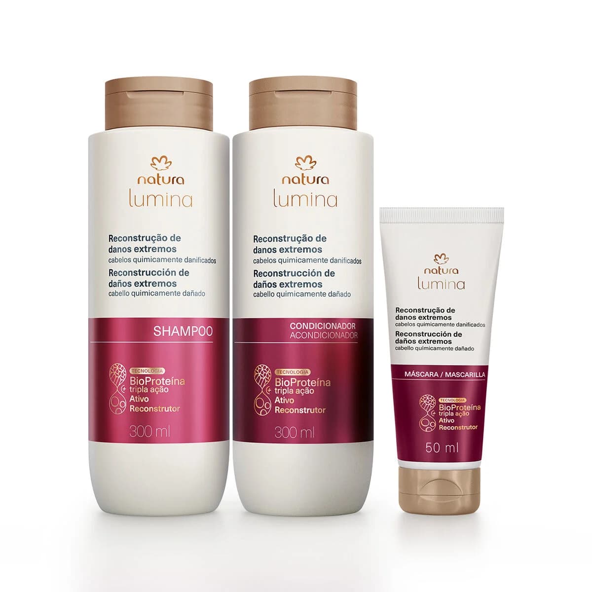 Kit Lumina Reconstrução de Danos Extremos (3 produtos) — foto 1