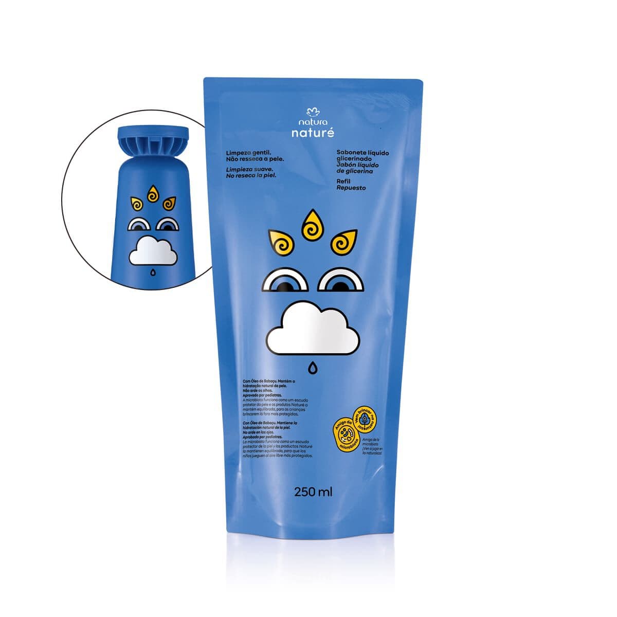Refil Sabonete Líquido Naturé 250 ml — foto 1