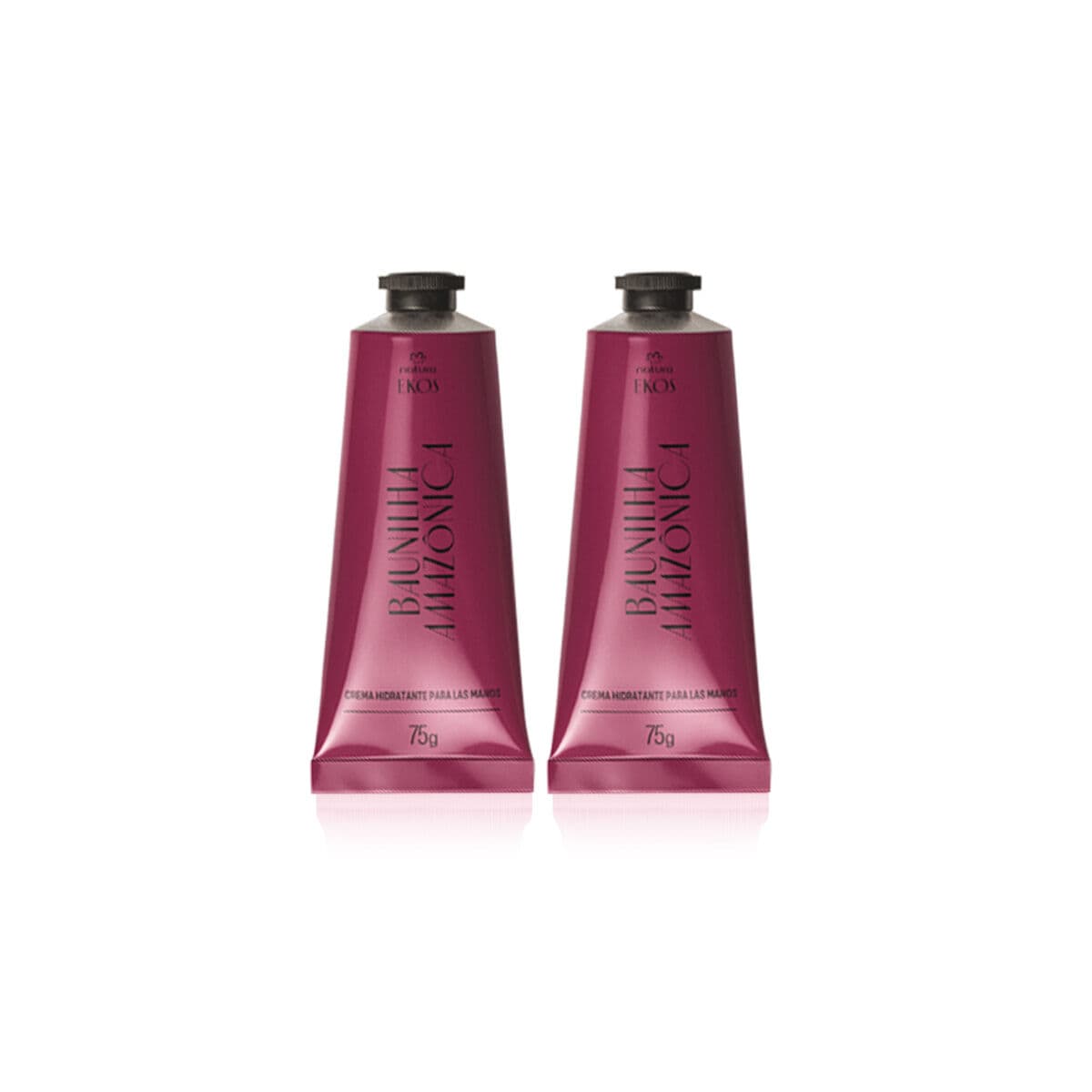 Kit Ekos Creme Hidratante para as Mãos Baunilha Amazônica 2 unidades de 75 g — foto 1