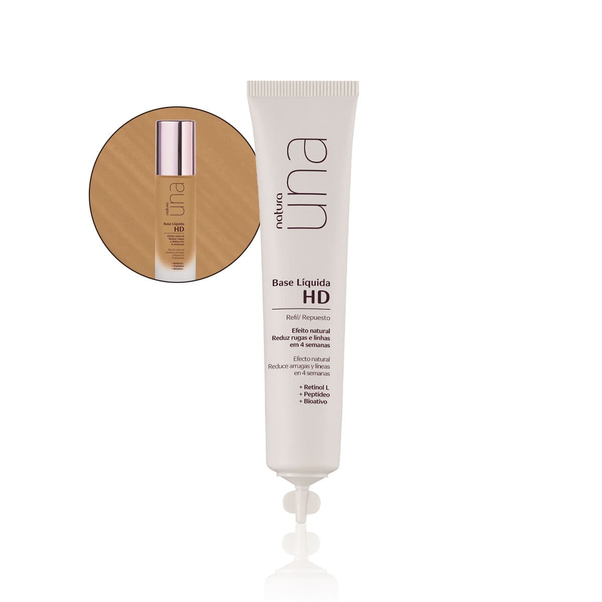 Refil Base Líquida HD Una 30 ml — foto 1