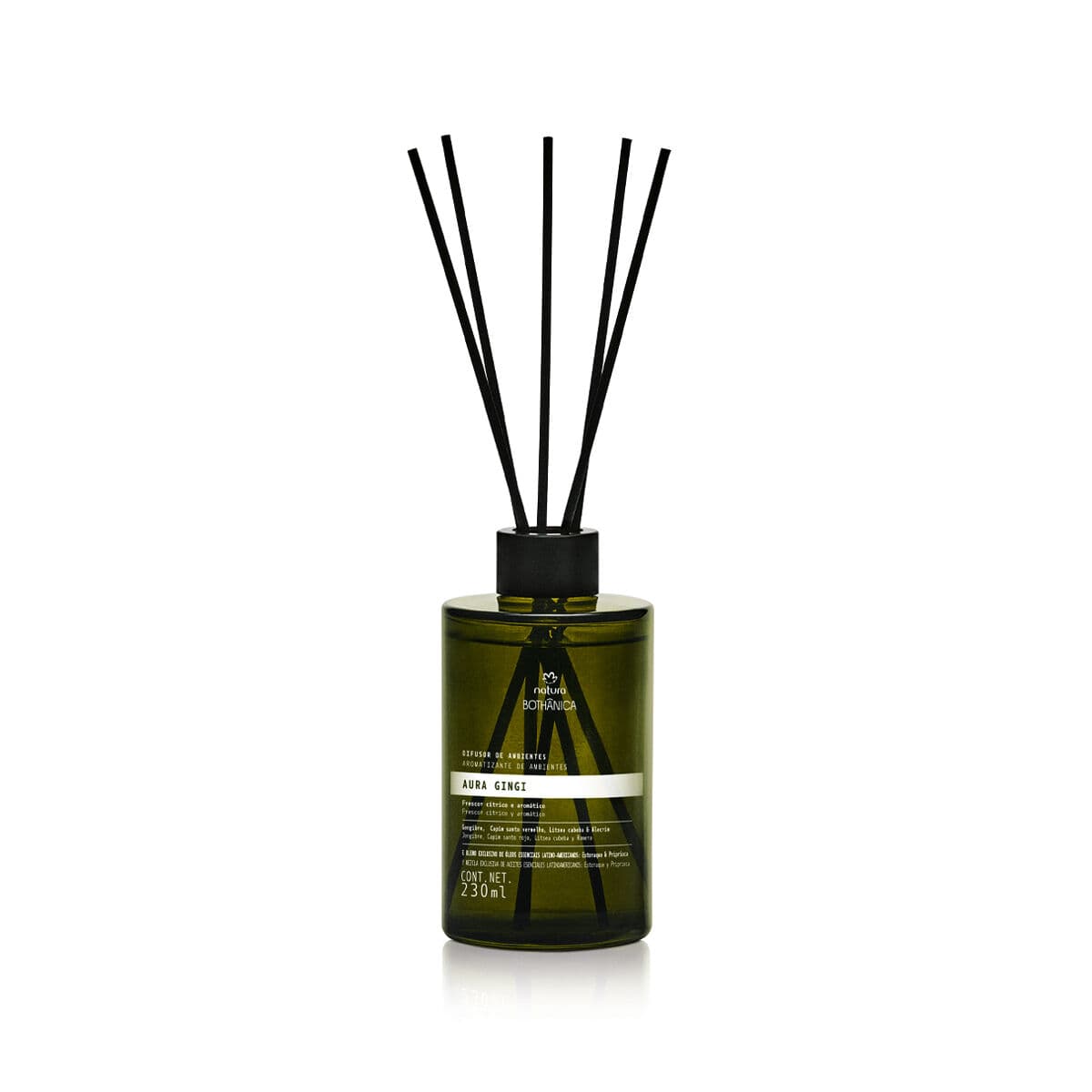 Difusor de Ambiente Natura Bothânica Aura Gingi 230 ml — foto 1