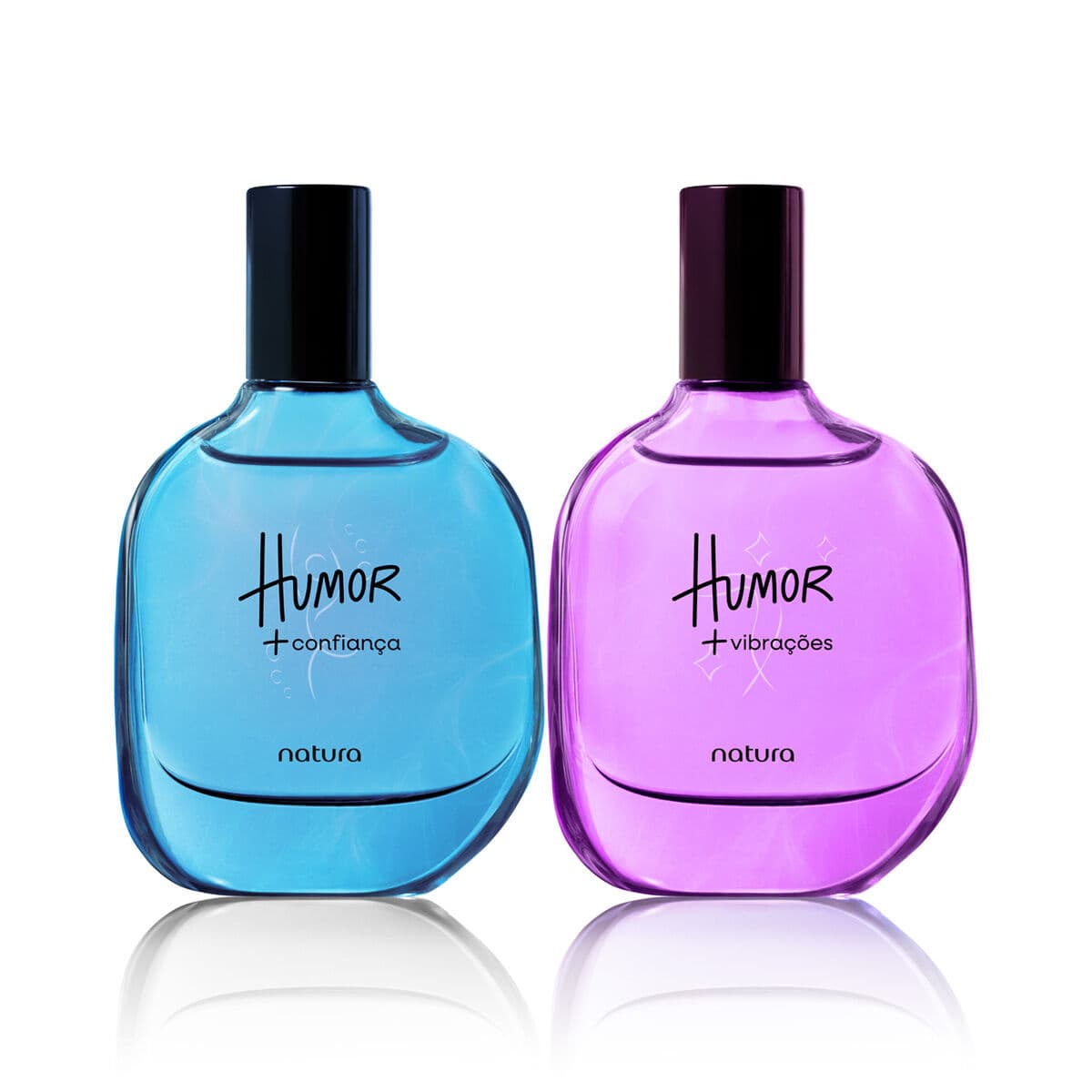 Kit Deo Colônia Natura Humor +Confiança e +Vibrações 25 ml (2 produtos) — foto 1