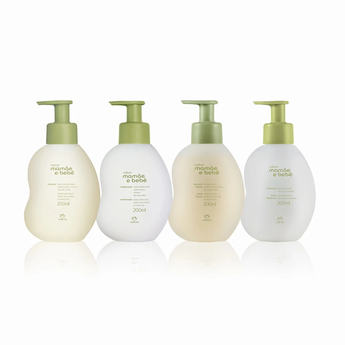Kit Mamãe e Bebê Shampoo, Condicionador, Sabonete Líquido e Hidratante (4 produtos) — foto 1