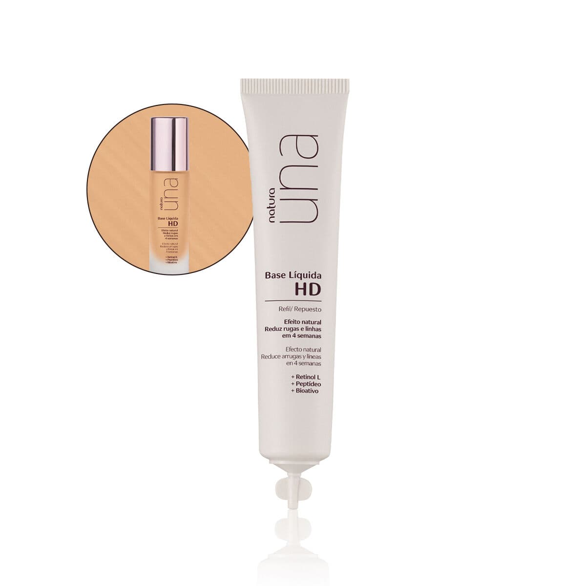 Refil Base Líquida HD Una 30 ml — foto 1