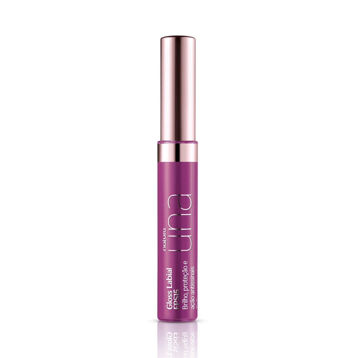 Gloss Labial FPS 15 Una 8 ml — foto 1