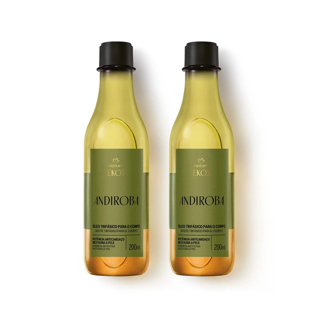 Kit Óleo Trifásico Desodorante Corporal Ekos Andiroba 2 un de 200 ml — foto 1