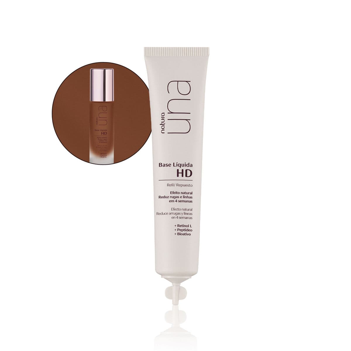 Refil Base Líquida HD Una 30 ml — foto 1