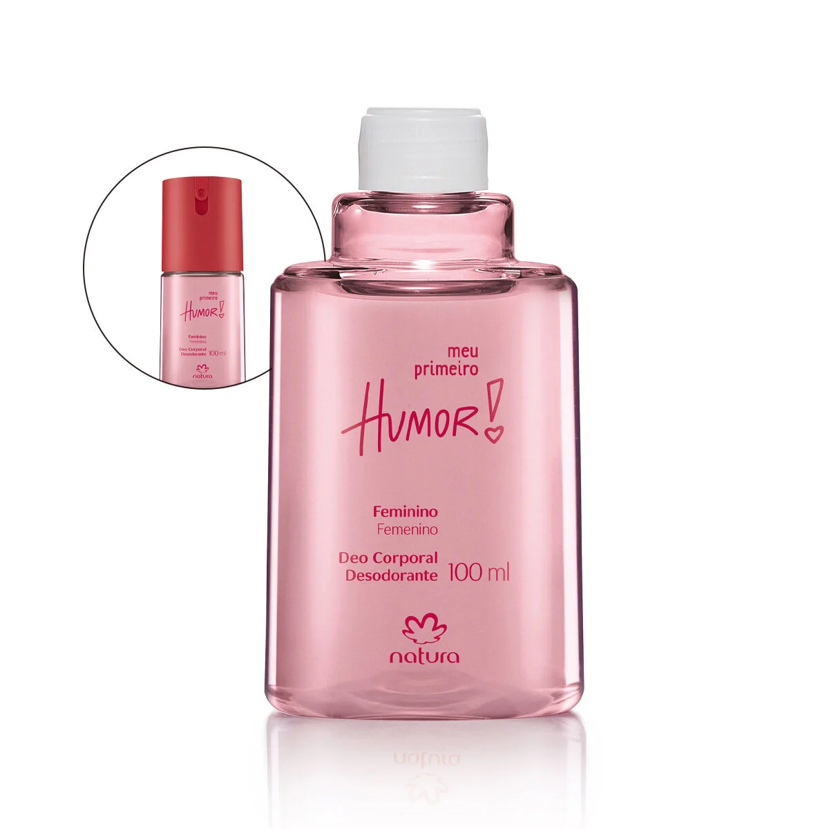 Refil Desodorante Corporal Meu Primeiro Humor Feminino 100 ml — foto 1
