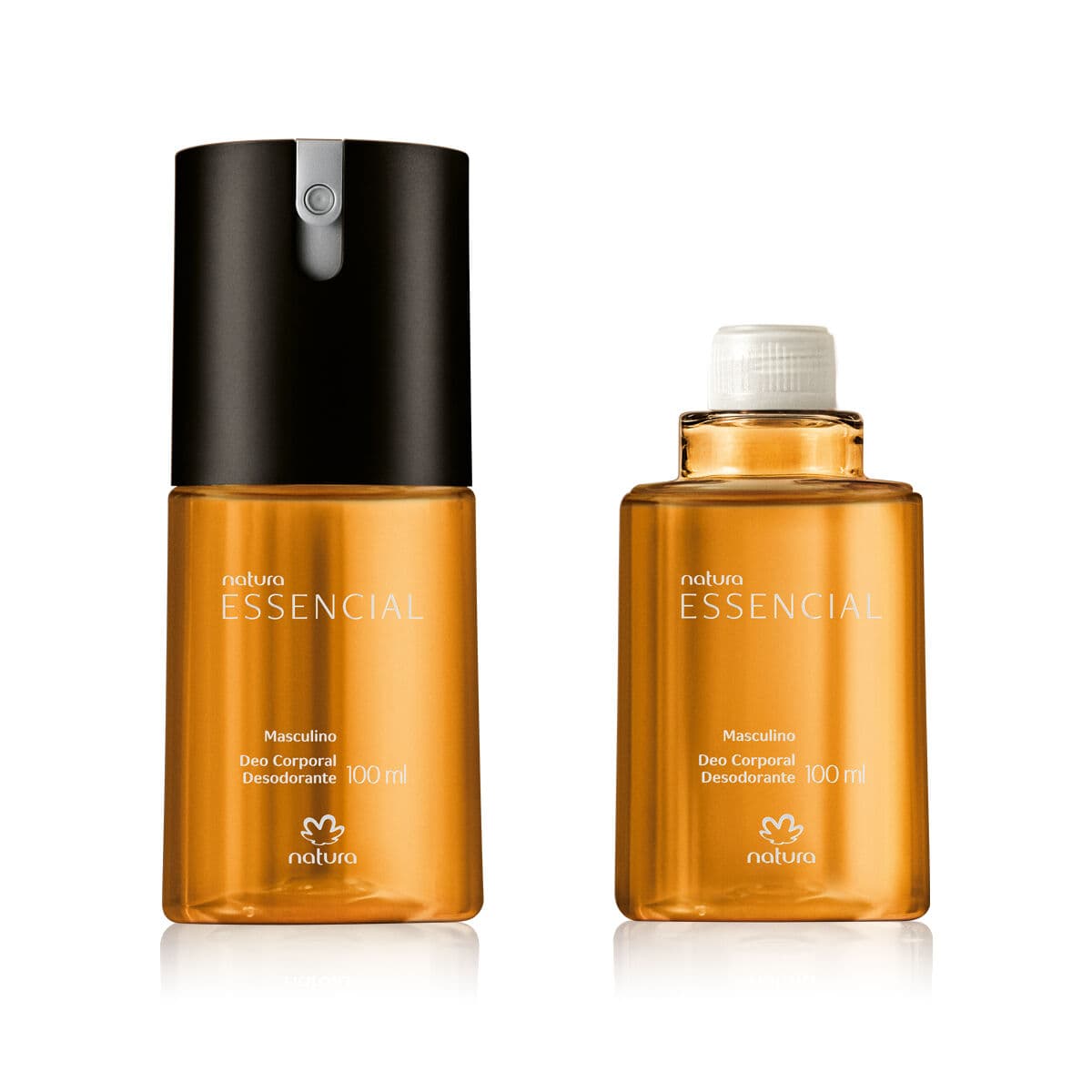 Kit Desodorante Corporal Essencial Masculino com Refil (2 produtos) — foto 1