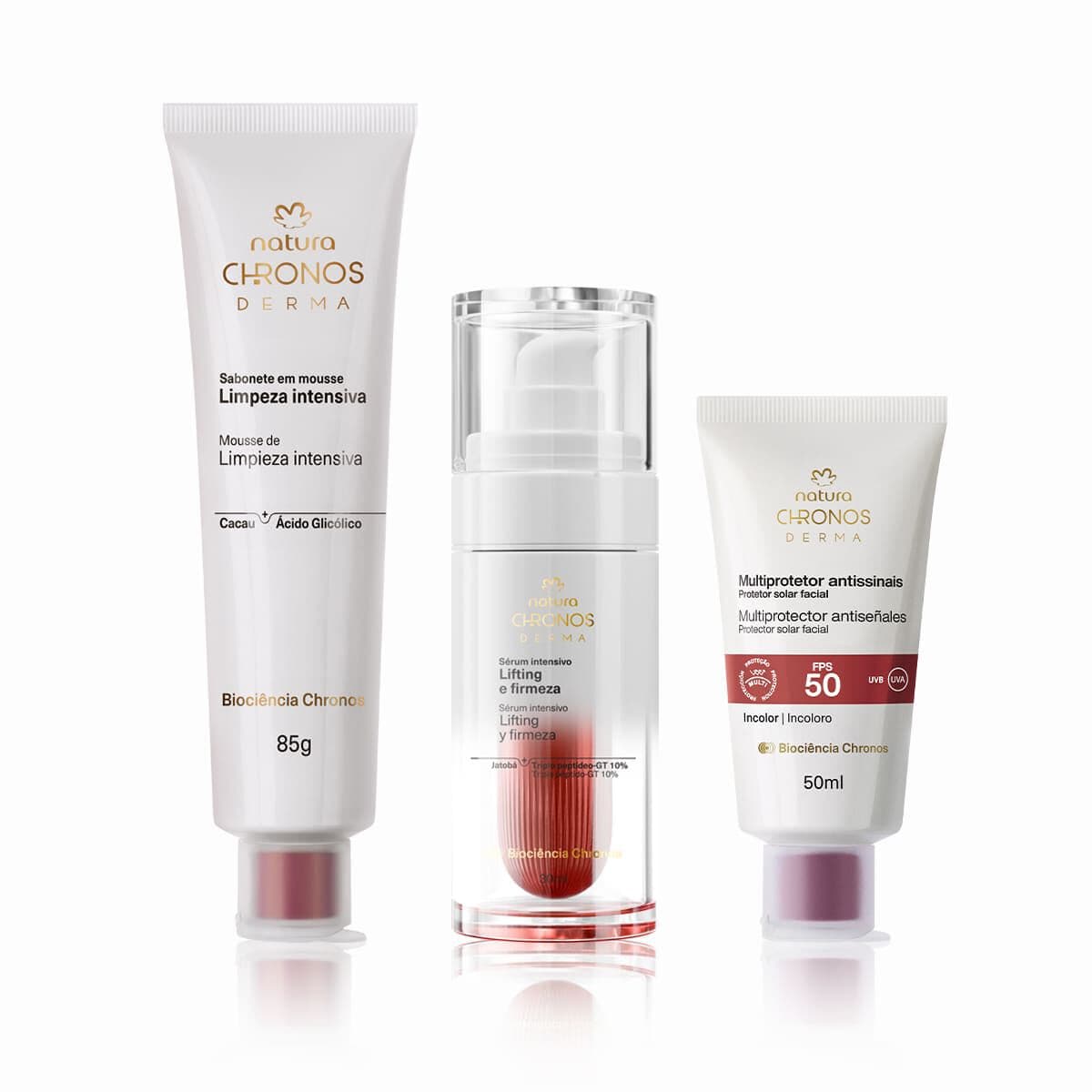 Kit Rotina Flacidez Chronos Derma (3 produtos) — foto 1