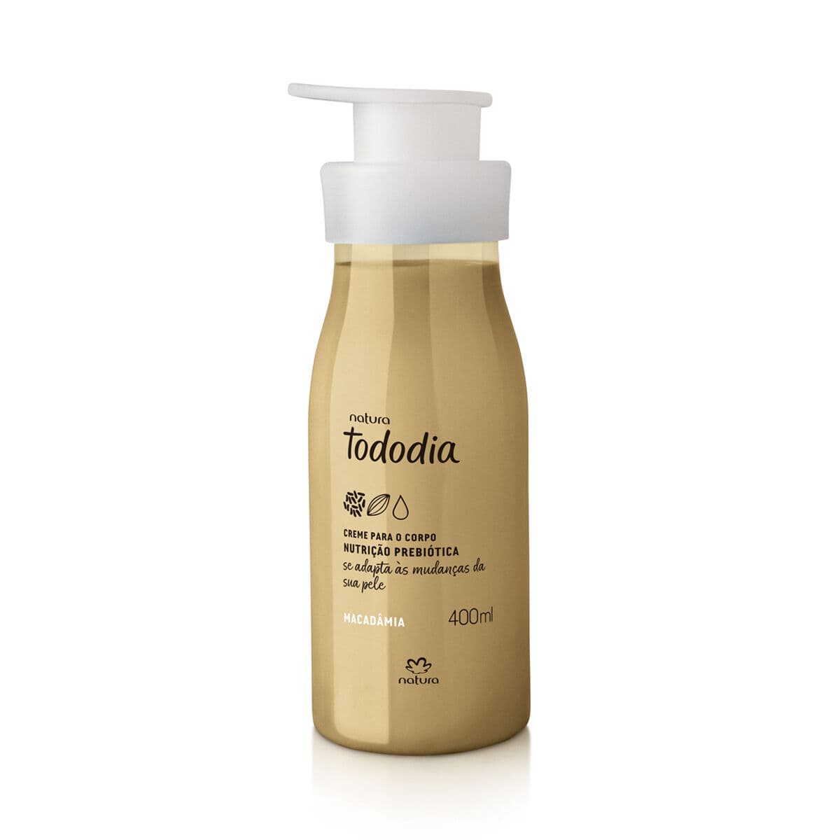 Creme Desodorante Nutritivo Para o Corpo Tododia Macadâmia 400 ml — foto 1
